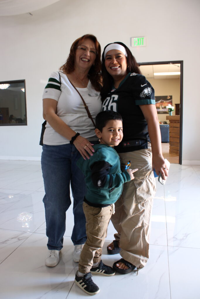 Sue, Vanessa, & Emiliano